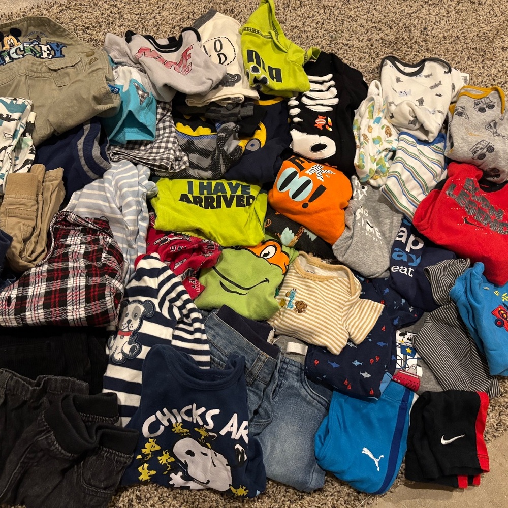 0-3 month boy lot